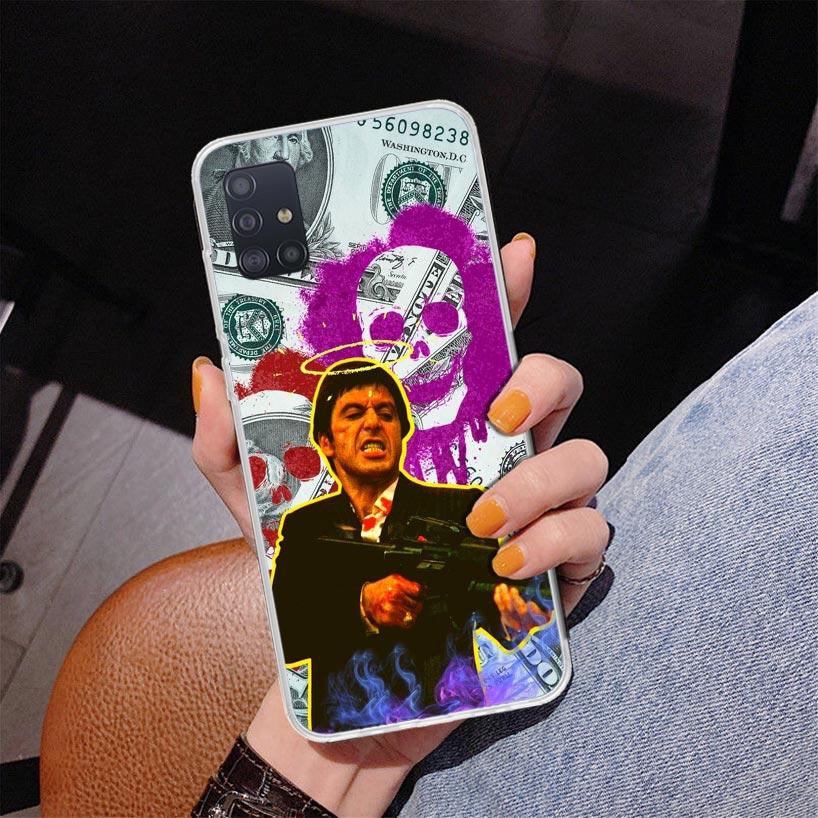 Scarface 1983 Film Al Pacino Movie Phone Case For Samsung Galaxy A52 A32 A22 A12 A51 A31 A50S A30S A20S A10S Note 20 Ultra 10 Pl