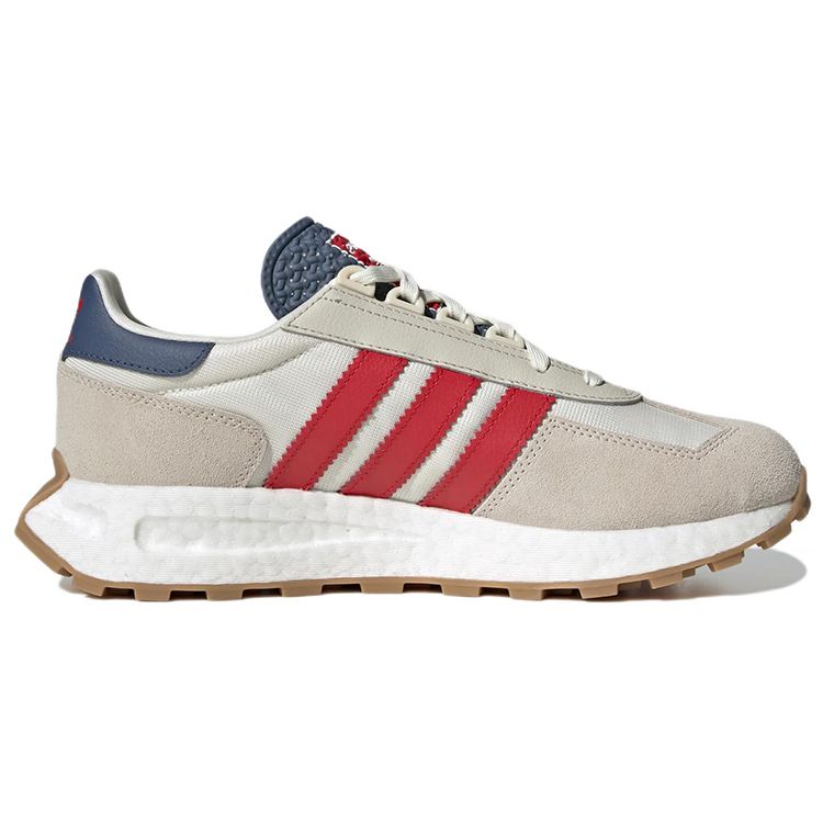 adidas Retropy E5 Off White Ярко-красные кроссовки унисекс Кремовый алюминий GW6776