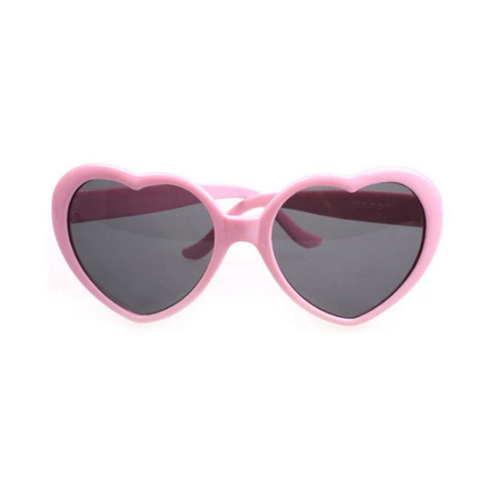 Модные солнцезащитные очки в форме сердца для маленьких принцесс
