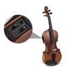 4/4 EQ скрипка, полноразмерный набор, скрипка из цельного дерева для начинающих, студентов, школьников, плечо