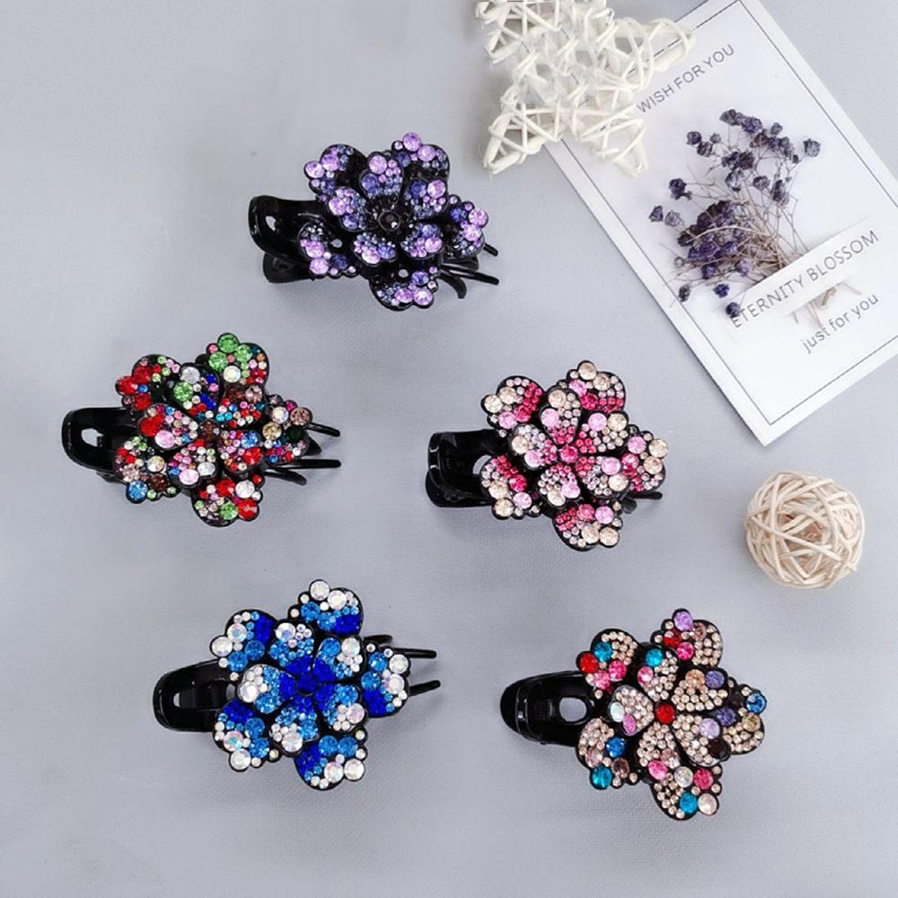 Аксессуары Заколки для волос в форме ласточкиного хвоста и бабочки Инструменты для укладки Заколка-шпилька со стразами