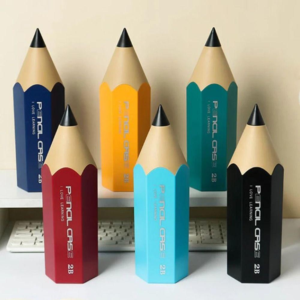 Dustproof Pen Holder with Cover Pen Organizer Creative Makeup Brush Holder Student Stationery