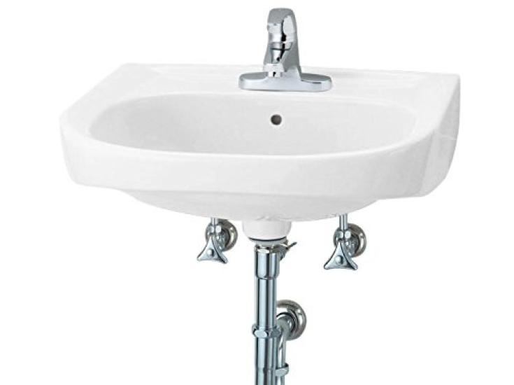 LIXIL INAX Бессливный Большой Умывальник Чисто Белый L-176UAG/BW1