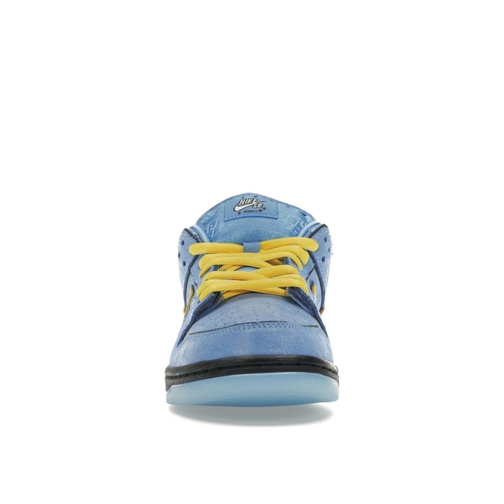 Суперкрошки x Nike Dunk Low Pro SB QS Пузырёк Унисекс Кроссовки Синий Синий-холодок Насыщенный-королевский-синий FZ8320-400