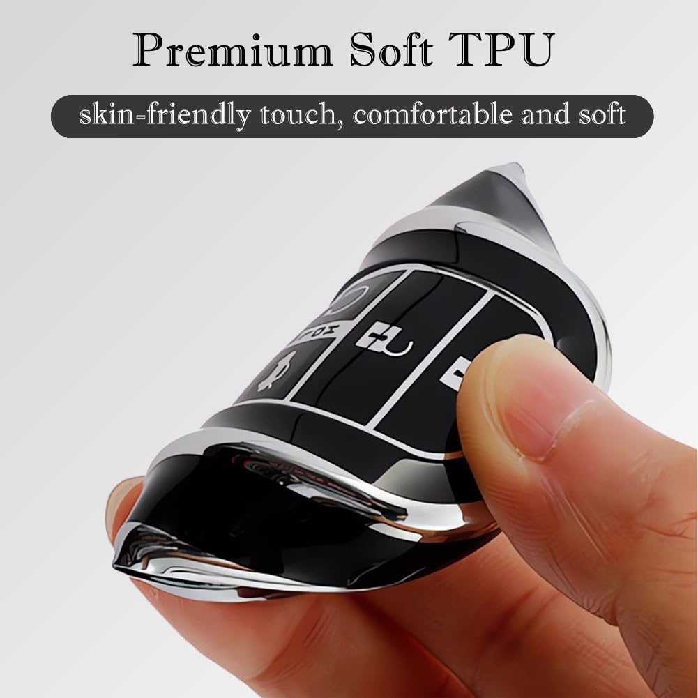 Подходит для брелка Honda (с цепочкой ключей), совместим с Accord Civic CR-V HR-V Passport Premium TPU брелок