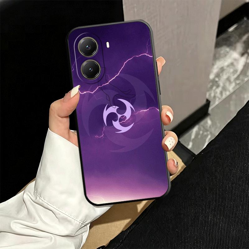 Мягкий чехол для телефона Genshin Impact Keqing для Xiaomi Poco X5 X6 X7 X8 Pro Max X3 F7 F8 Ultra M8 M7 M6 M5 Redmi 15 15C 14C 13C 12C X4