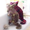 28inch Simulated Chameleon Animal Model Doll Plush Stuffed Toy Room Decor Gift