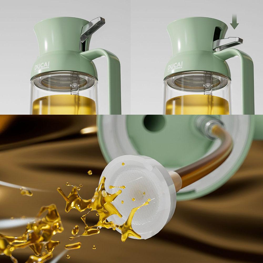 2 в 1 кухонный распылитель масла герметичный герметичный флакон для контроля масла кухонные принадлежности