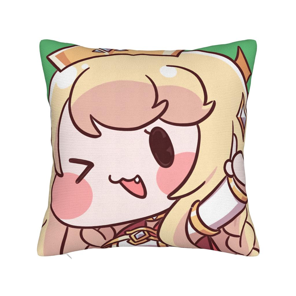 Pillow Case Kawaii Gaming T-Trickcals Print Pillow Cover For Chair Sofa Home Decor Vintage Pillowcases