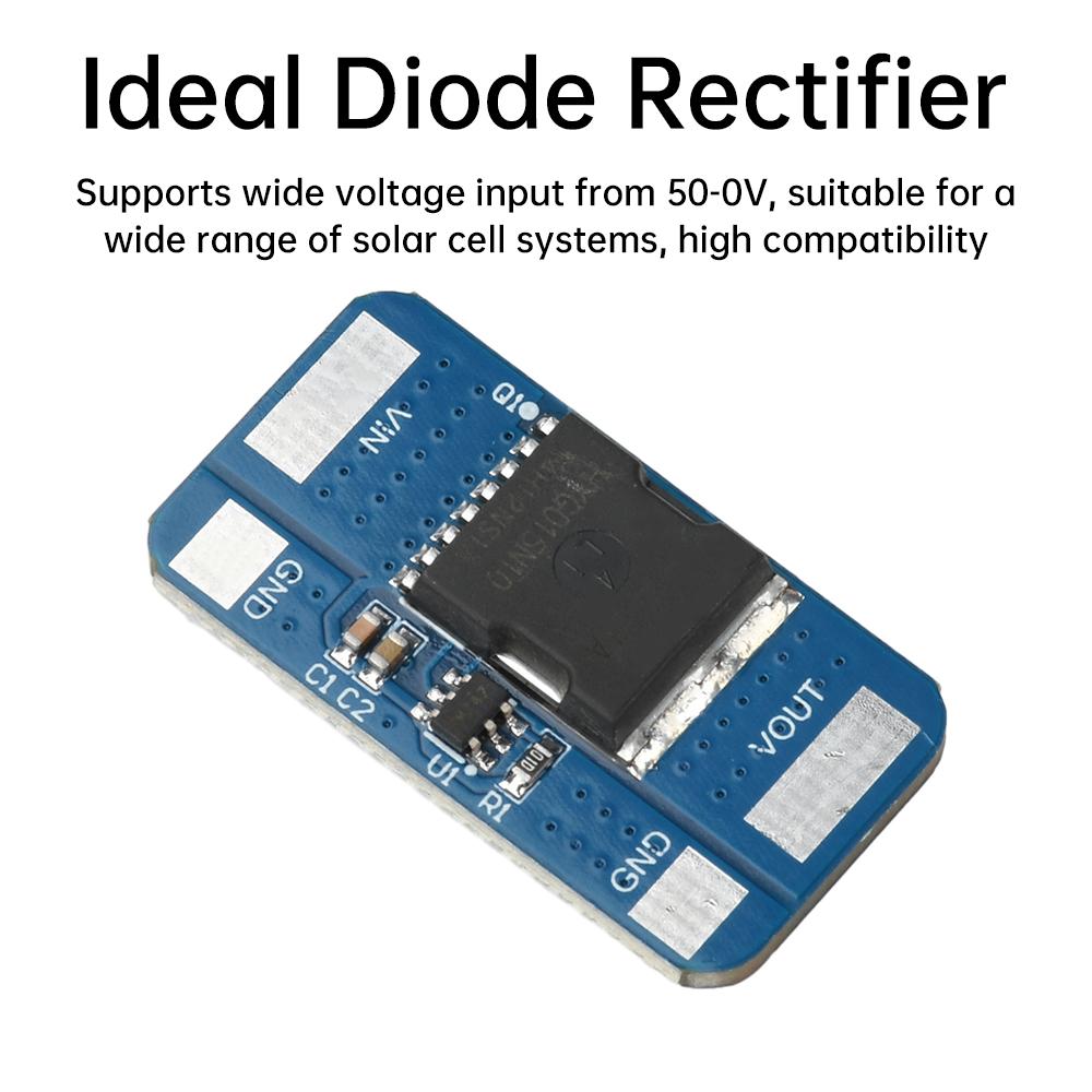 Мини модуль идеального диода Защита от обратного тока Антиреверсный диод LM74700 Идеальный диодный выпрямитель Плата защиты аккумулятора 5-30В 10А
