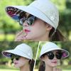 Vacation Summer Anti-UV Wide Brim Beach Cap Visor Caps Sun Hat Casual Hats