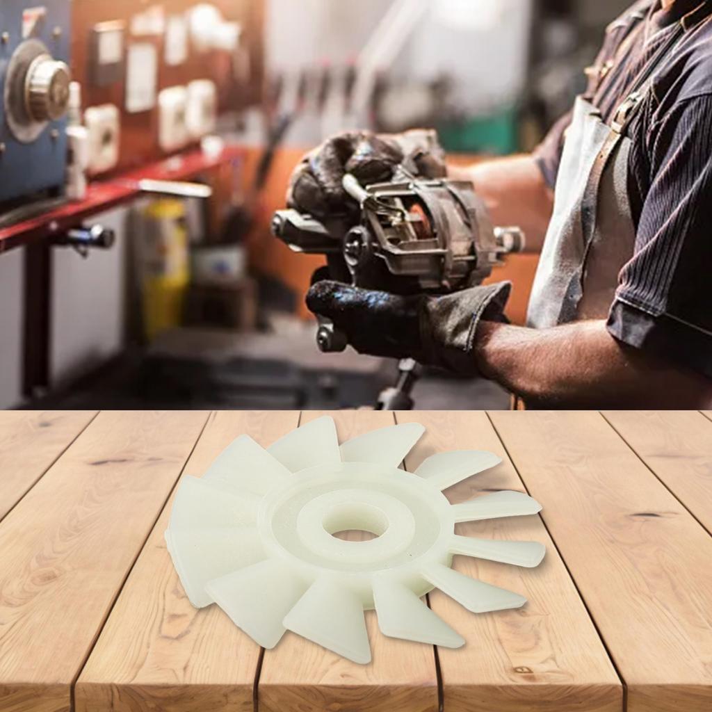 Efficient Cutting Machine Rotor Fan Blade for 4100 and For 110 with White Color