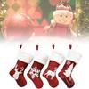 2024 Embroidered Reindeer Christmas Stockings With Festive Designs For Holiday Cheer