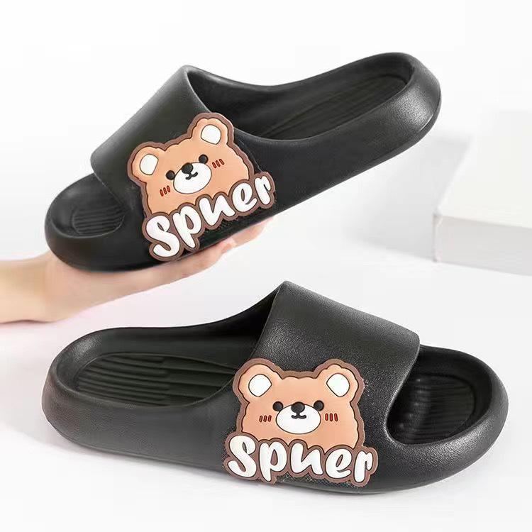 Летние тапочки с героями мультфильмов, тапочки с облаками, женские домашние тапочки, пляжные сандалии, тапочки