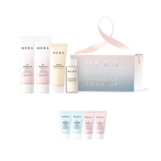 Hera Тонирующий набор с УФ-защитой, 8 предметов