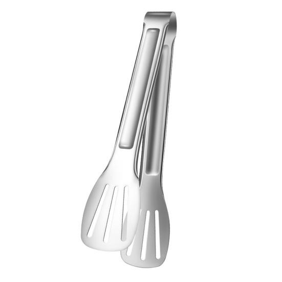 Супер ветровые щипцы для еды, противожаровые, удобные в захвате, портативные щипцы для еды из нержавеющей стали, кухонная утварь