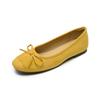Fashion Women's Shoes 2025 New Fashion Comfortable Soft Sole Casual Shoes Women's Bow-knot Ballet Flats Shallow Mouth Round Toe Loafers