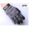 Fashion Full Finger Tactical Mechanic Motorcycle Gloves Non-slip Working Mittens