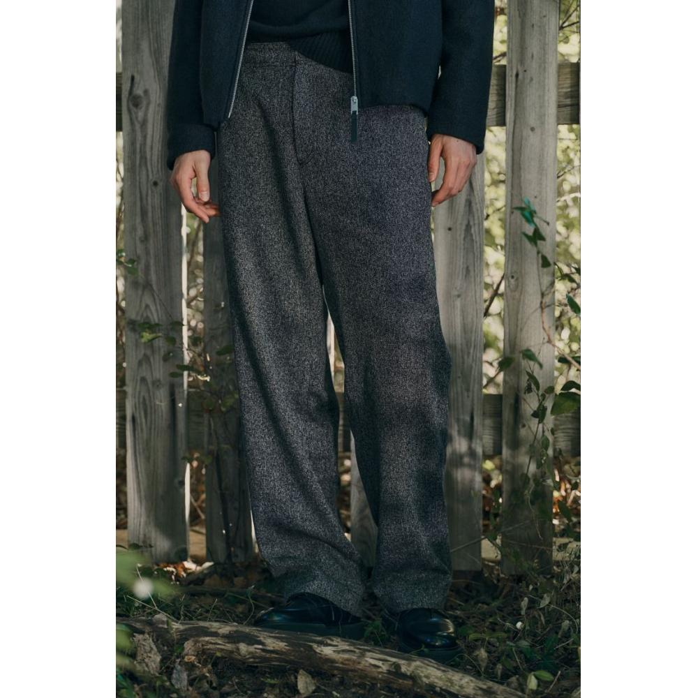 H M Relaxed Fit Twill Pants Black