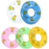 Gadpiparty 5 шт. Мини надувные круги для кукольного домика - Надувной круг для бассейна для детских кукол - Игрушки для детского бассейна