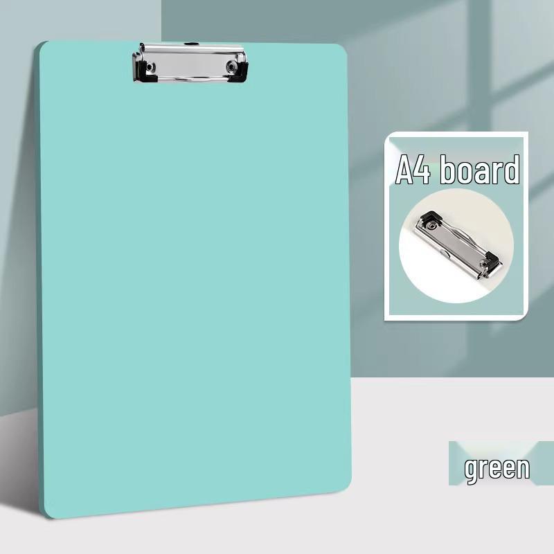 A4 Hanging Clipboard Writing Pad - Thickened Board for Students and Office Use
