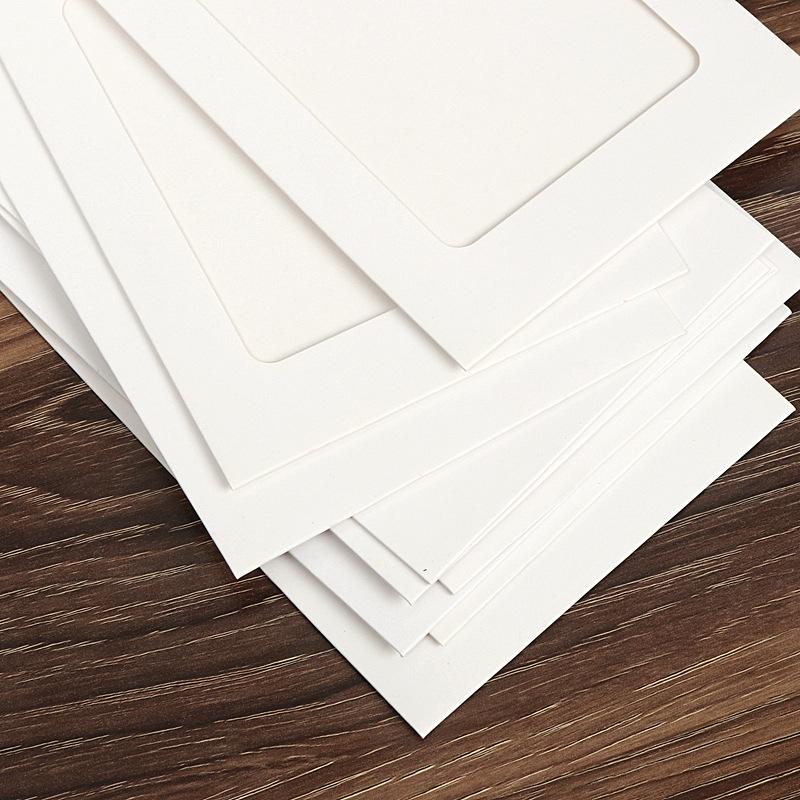 20 шт. бумажные фоторамки Ярко-белые рамки для фотографий «сделай сам», креативные подвески внутри диафрагмы, соответствующие изображению 6х4, с веревкой и мини-зажимом для дерева