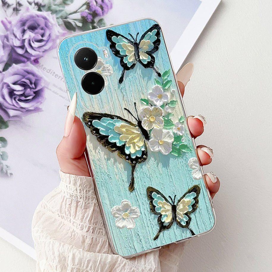 Для Xiaomi Poco M7 4G Чехол Poco M7 Plus Покрытие Роскошный Карп-Дракон Мягкий Тонкий Силиконовый Чехол для Телефона Для Xiaomi PocoM7 M 7 2025 Оболочка