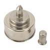 200ml Stainless Steel Alcohol Lamp Burner Thickened Explosion Proof Craft Laboratory Chemistry