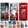 Чехол для HONOR 20 lite view 30 v 30 pro plus Чехол для huawei honor 20S 9A 9C 9S 9X Premium 7s 8a Чехол London big ben Bus