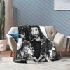 Camarons De La Isla Flamenco Singer Wool Fashion Blanket Music Rock Funny Throw Fashion Blanket for Home 125*100cm Ultra-Soft