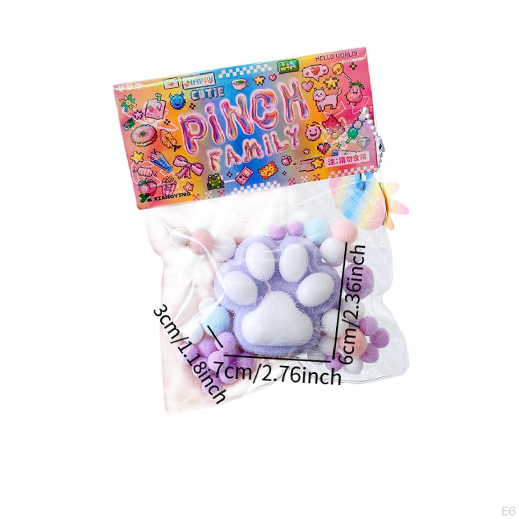 Paw Sensory Fidget Unbreakable Party Favors Birthday Gifts Novelty Small Goodie Bag Filler for