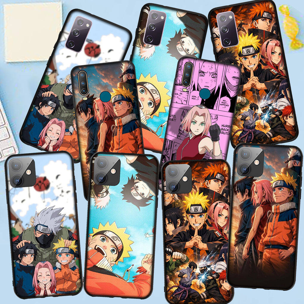 Case for iPhone 17 15 16 Plus Xiaomi Poco X7 X6 F8 F7 C85 C75 C71 Redmi Note 14 12 11 13 Pro Max A4 14C 13C 15C Kakashi Sasuke Narutos Haruno Sakura