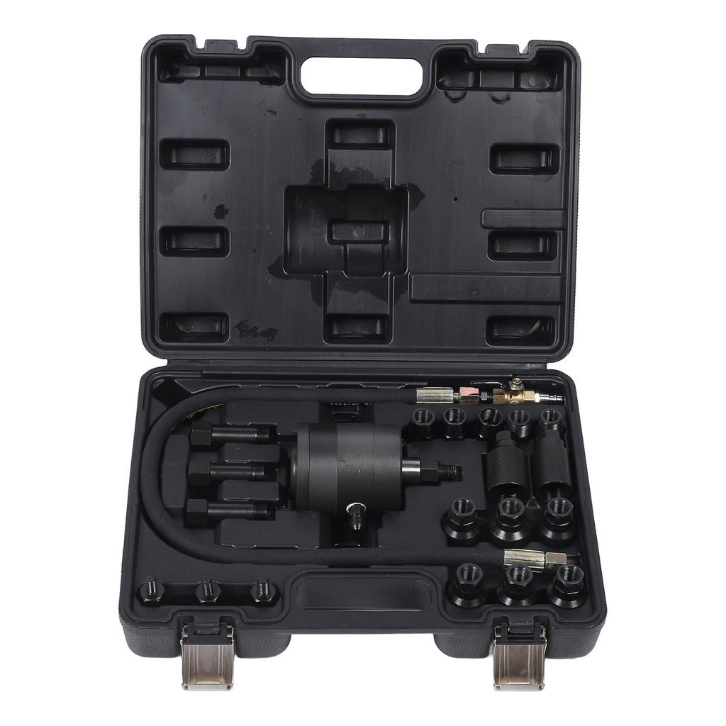 21PCS Diesel Injector Extractor Tool Metal Heavy Duty Rust Removal Pneumatic Diesel Injector Puller