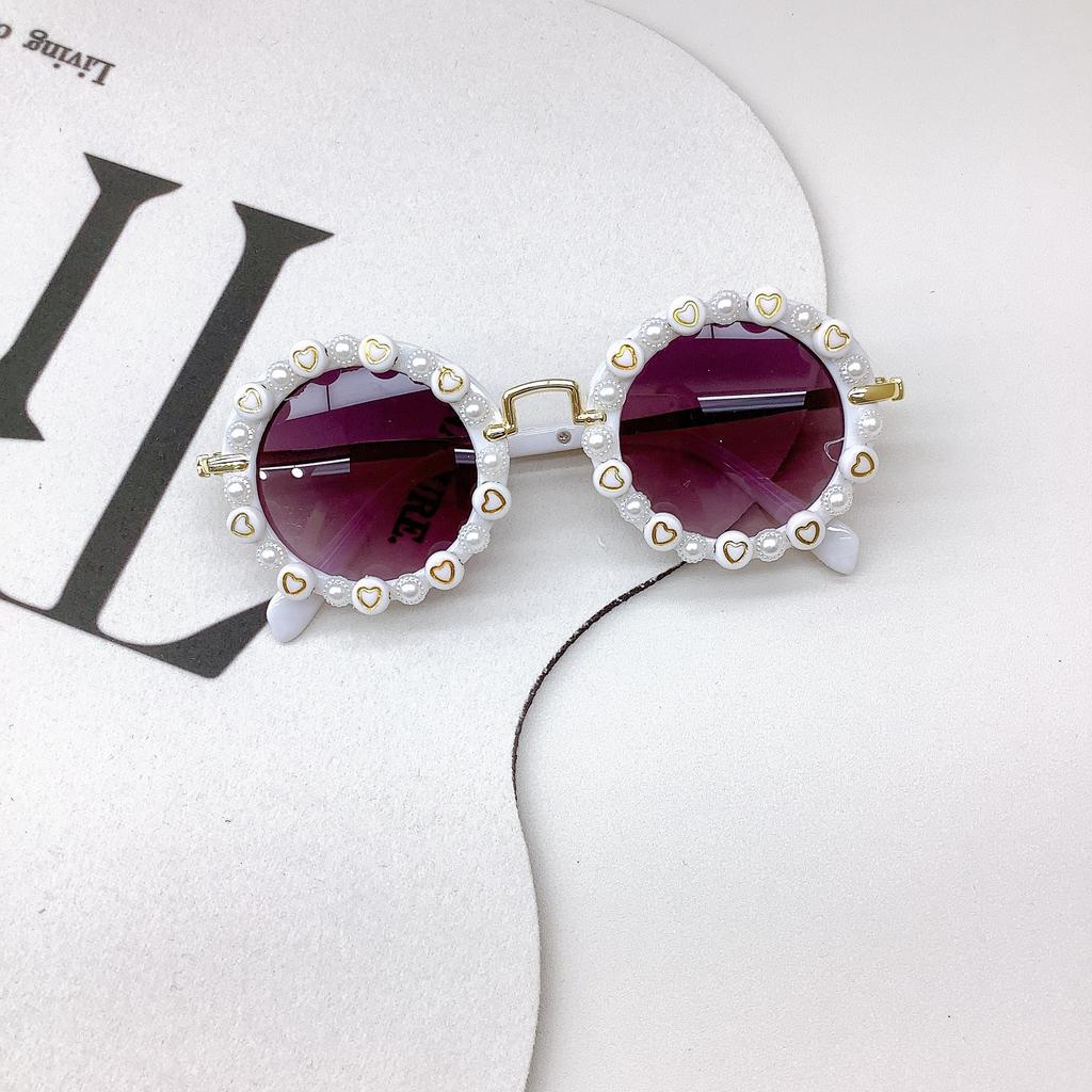 Children'S Sunglasses Fashion Trend Diy Children'S Glasses Sunscreen Uv Protection Glasses Tide