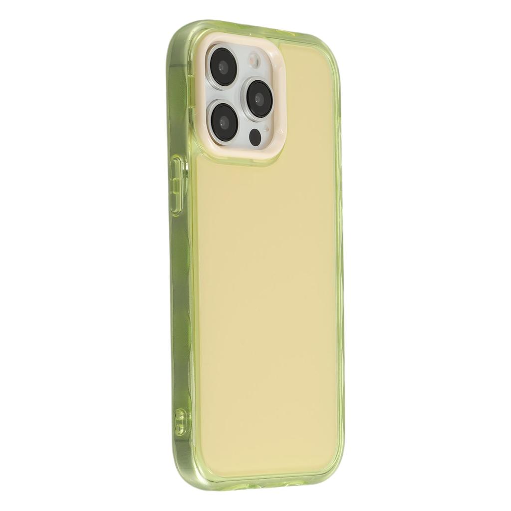For iPhone 14 Pro Case Inner Wave Pattern TPU + Acrylic Phone Cover