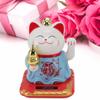 4.13x3.74x3.27in Chinese Fortune Cat Ornament Desktop Auspicious Decor  Window Embellishment