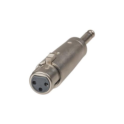 Переходник Cannon/XLR на 6,5 мм с 3 контактами (женский)