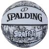 SPALDING Баскетбольный мяч Граффити Белый Размер 7 Баскетбольная корзина 84-375Z
