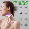 7-LED Facial and Neck Massager - Rechargeable, Portable, Gentle, Relaxing, USB Powered, Perfect Gift for Women