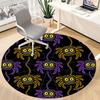 1pc Spider Web Office Round Area Rug,  Mat Suitable ForOffice, Under Office Chairs Bedroom Living Room Home Decor, Room Deco