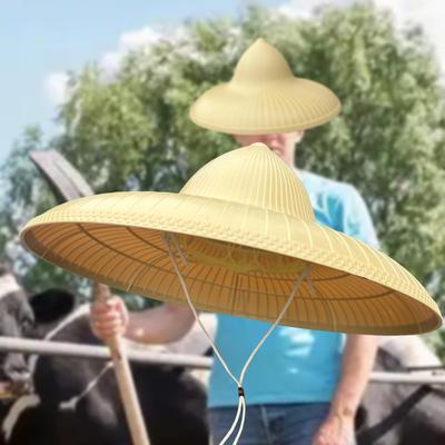 Солнцезащитная шляпа, головной убор, кепка-охладитель для кемпинга, пляжа и отдыха на природе, вьетнамское летнее украшение.