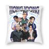 Подушка с принтом Wooyoung 90s Ateez Kpop Группа Наволочка Двусторонняя Печать Полиэстер Чехол для Подушки Декоративная Подушка Чехол для Подушки Постель