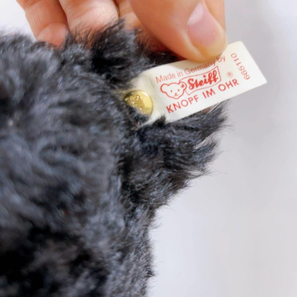 [Б/У] Steiff Boggy Creek Bob Bear Мишка Тедди Ограниченная Серия с Белой Биркой и Красной Надписью