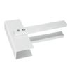 Easy to Operate Sliding Lock Metal Construction Child Safety Lock Bifold Door Lock  Closet Doors