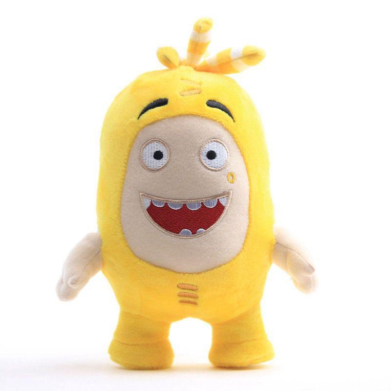 18 см Мультяшные Плюшевые Игрушки Oddbods Персонаж Аниме Плюшевая Игрушка Фьюз Пого Бабл Слик Зик Джефф Набитая Кукла для Детей Подарок на День Рождения