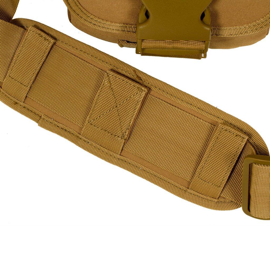 Сумка Cybertron Front Shoulder MOLLE для камеры, хаки, сумка, тактическая, совместимая, многофункциональная, военного класса, водонепроницаемая, сумка,