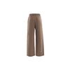 Puma Однотонные повседневные брюки с высокой талией и складками, женские низы, коричневые 625169-95