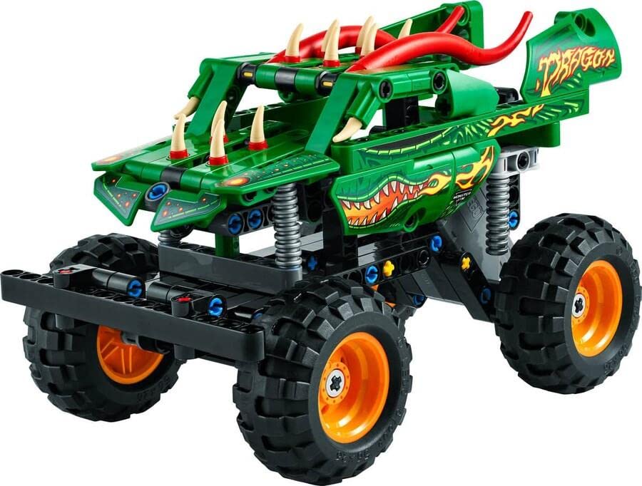 LEGO Technic Monster Jam Dragon Toy Present Birthday Block Christmas Boys Girls Children 7 Years Old 8 Years Old 9 Years Old Elementary School Student