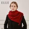ELLE Women's 100% Lambswool Jacquard Scarf