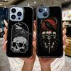 Череп Готический Жуткий Пастельный Гот Для iPhone 17 16 Pro Max Air 13 12 Mini 14 15 Plus 11 Задняя крышка из ПК+ТПУ
